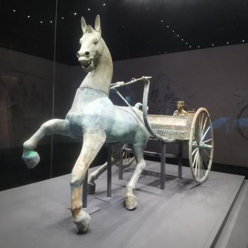 阔别18年！“中国汉代第一车”资阳铜车马正式回归，成资阳市博物馆镇馆之宝